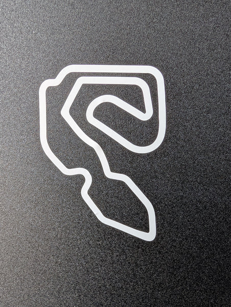 Driver Development Track Outline Sticker